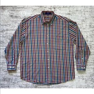Alan Flusser Mens Medium Long Sleeve Multicolor